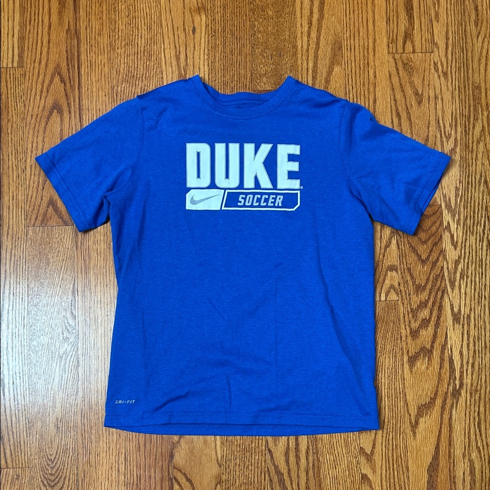 Nike Kids Blue Duke Soccer Tee